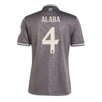 Camiseta Real Madrid David Alaba #4 Tercera Equipación Replica 2024-25 mangas cortas